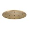 Z-Lite Multi Point Canopy Ceiling Plate, 11-Light, 24 In.W x 1.5 In.H, Rubbed Brass CP2411R-RB - alternate 1